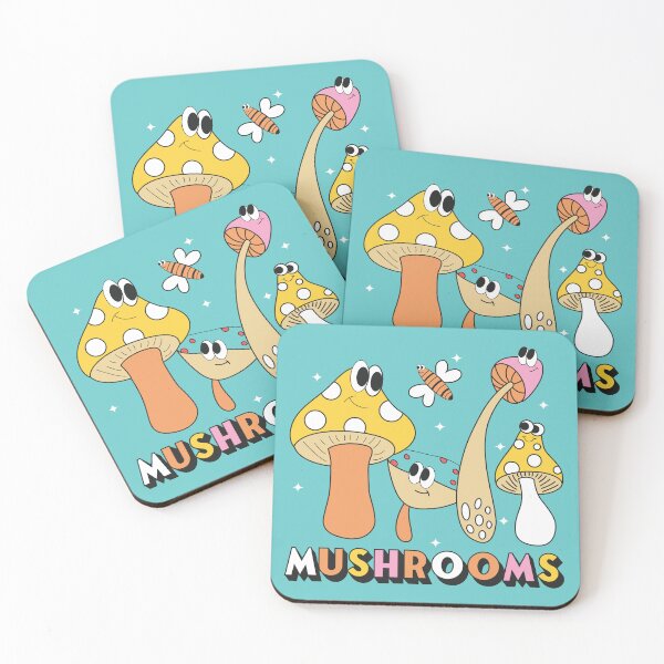 Item preview, Cute Cartoon Mushroom Forest Friends designed and sold by graphicnew.