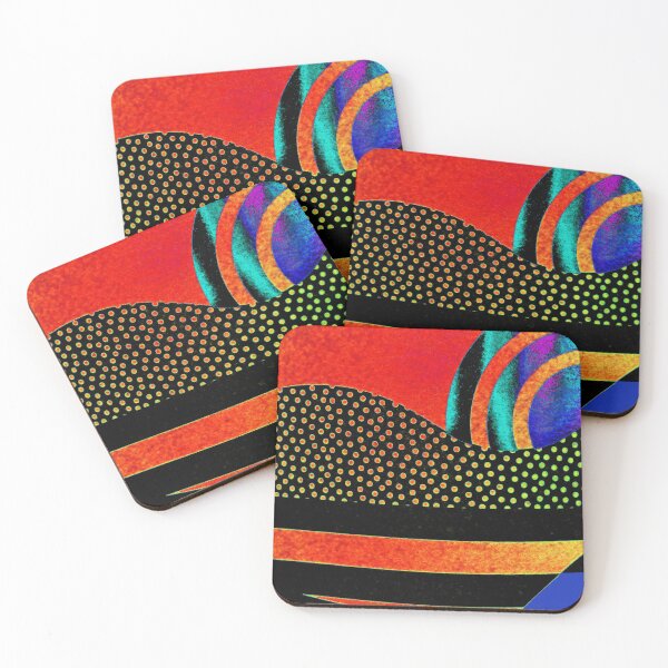 Item preview, Colorful Waves (Abstract) designed and sold by lyartgallery.