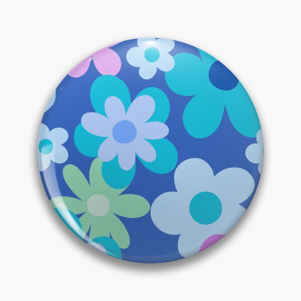 Item preview, Retro vintage daisy pattern designed and sold by BritishDelights.