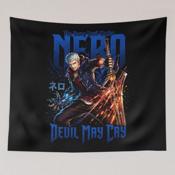 Item preview, Nero - The Young Devil hunter designed and sold by superhetero.