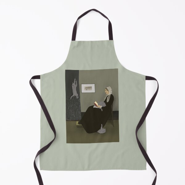 Item preview, Not ‘Whistler’s Mother’ by Whistler (cat) designed and sold by EmmaChristieArt.