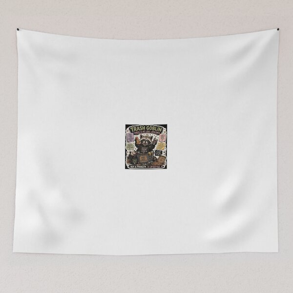 Item preview, Trash Goblin Raccoon Meme Sticker | Chaos Energy Funny Raccoon | Weird Cute Meme Design designed and sold by RohitPrints.