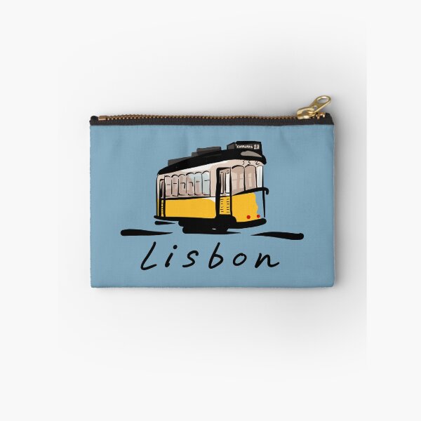 Aperçu de l'œuvre Tramway de Lisbonne – Chiado Portugal Illustration de voyage créée et vendue par Covo Studio.