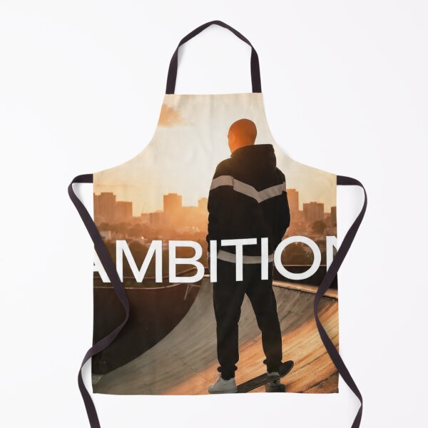 Item preview, Ambition Motivational Poster - Skateboard City Sunset Hustle Mindset Success Dream designed and sold by RAMHEARTS.
