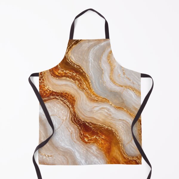 Item preview, Amber Luxe Marble – Elegant Geode Fluid Art designed and sold by annenambiro.
