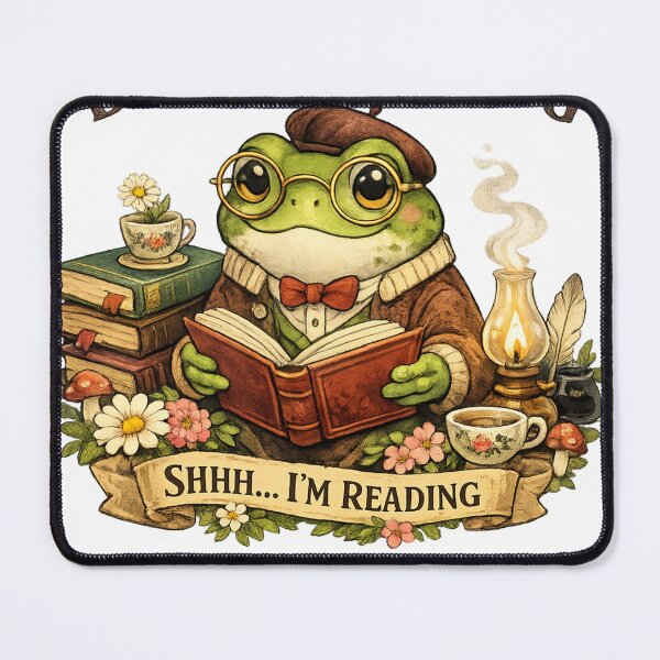 Item preview, Froggy reading designed and sold by domdjs4239.