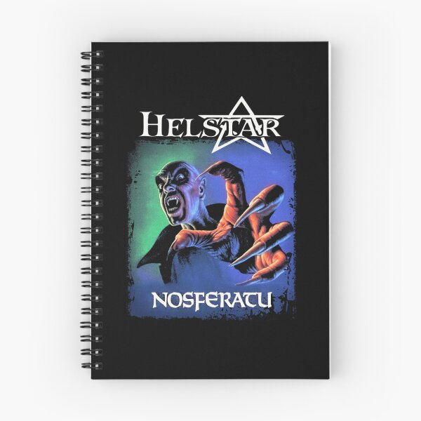 Item preview, Helstar Nosferatu Metal Poster Design Today Graphic Art designed and sold by BrendaMYee.