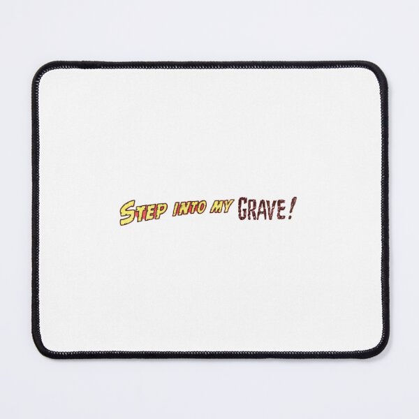 Item preview, Vintage Step Into My Grave Retro Horror Comic Pulp Title Header designed and sold by ChiaraBoutiqueArte.