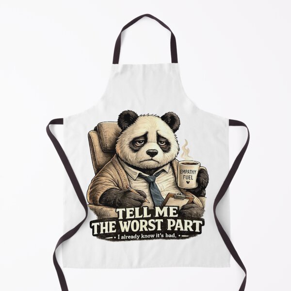 Item preview, Grumpy Panda Lover Therapist Funny Gift designed and sold by Gentlestate.