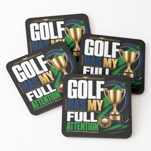 Item preview, Golf Has My Full Attention designed and sold by Squiggle Happy.