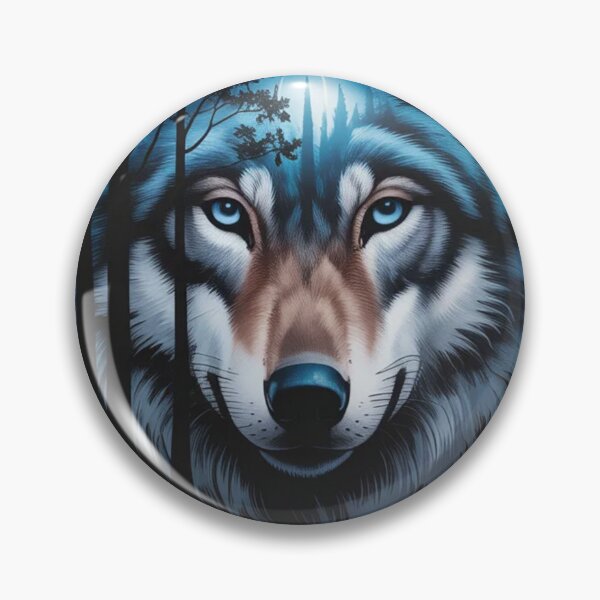 Item preview, A captivating digital illustration of a wolf designed and sold by zuczekgti.