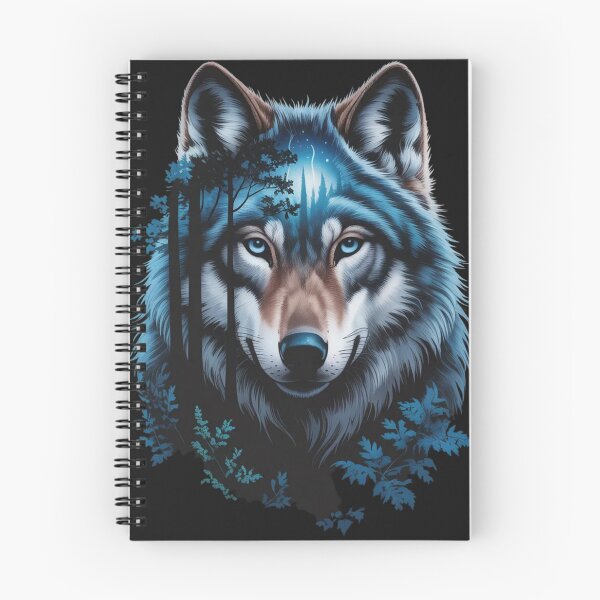 Item preview, A captivating digital illustration of a wolf designed and sold by zuczekgti.