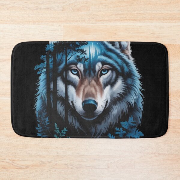 Item preview, A captivating digital illustration of a wolf designed and sold by zuczekgti.
