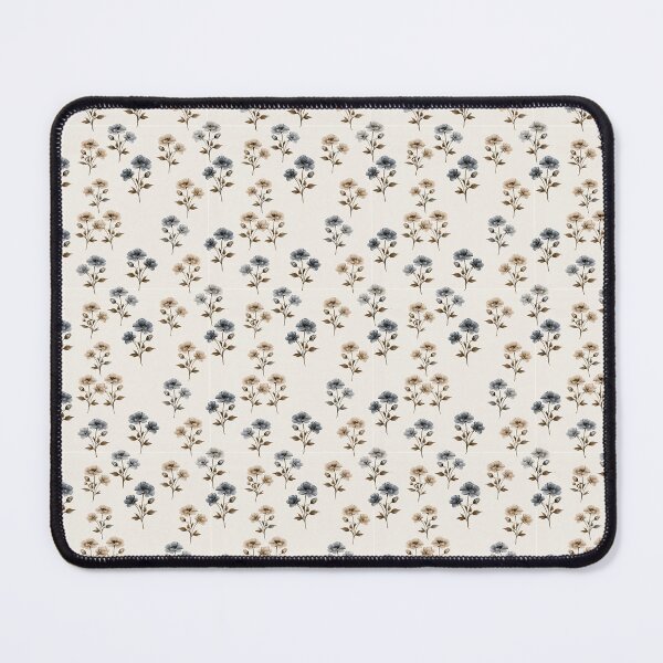 Item preview, Vintage Blue And Beige Botanical Floral Pattern designed and sold by igraphixart.
