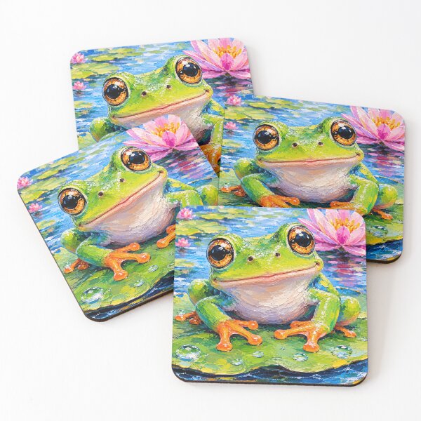 Item preview, Frog designed and sold by BlackDotBunny.