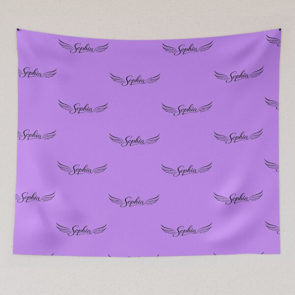 Item preview, Sophia Wings Typography Design | Elegant Luxury Name Art designed and sold by AnadAA.