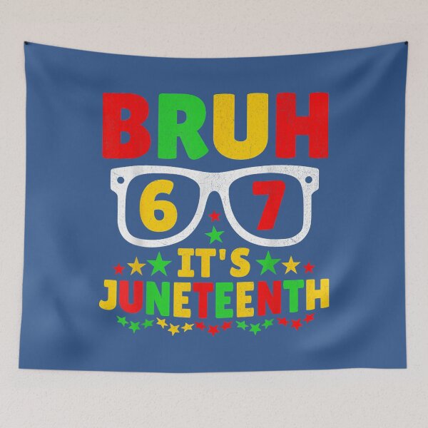 Item preview, Bruh It's Juneteenth 67 Sunglasses 1865  designed and sold by Mjayshop.