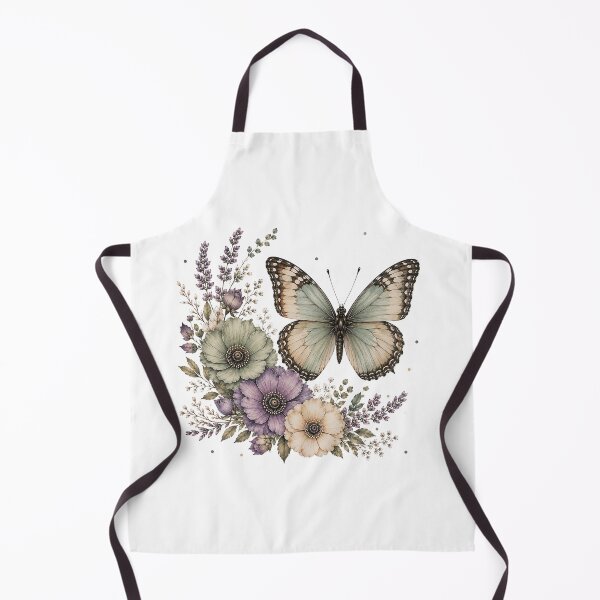 Item preview, Boho Floral Butterfly Artwork designed and sold by PetalGarden.