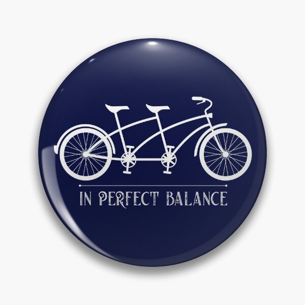Item preview, Tandem Bike In Perfect Balance designed and sold by CreativeTwins.