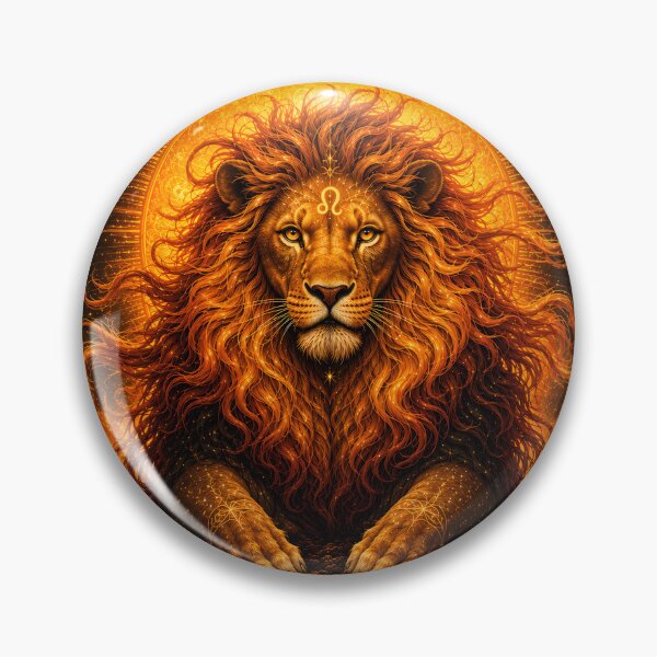 Item preview, Majestic Leo Lion: Golden Zodiac Power designed and sold by Clavivs.