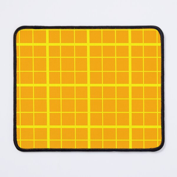 Item preview, Yellow On Golden Grid Windowpane Check Design  designed and sold by PatternTitan.