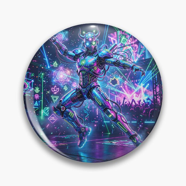 Item preview, Cyber Goa Robot – Neon Rave Machine designed and sold by RH Design Lab.