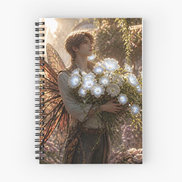 Item preview,  Moonflower Fairy Gardener designed and sold by sigmaartstudio.