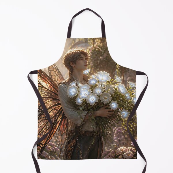 Item preview, Moonflower Fairy Gardener designed and sold by sigmaartstudio.