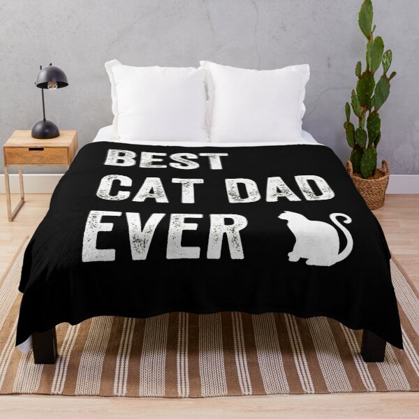 Item preview, Best Cat Dad Ever Distressed Text designed and sold by StranHabesre51.