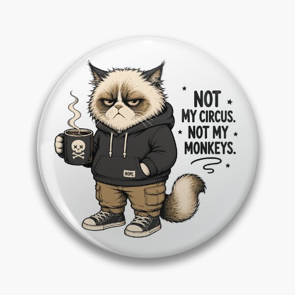 Item preview, Grumpy Cat Coffee Mood designed and sold by Krincydigitalart.