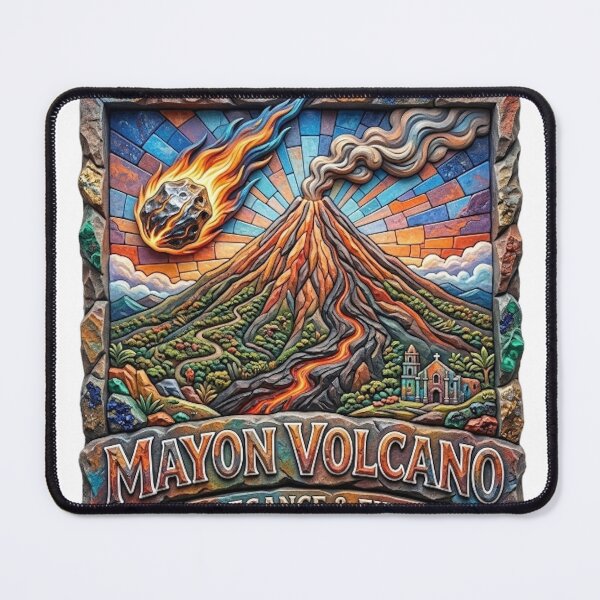 Item preview, MAYON VOLCANO designed and sold by likbatonboot.