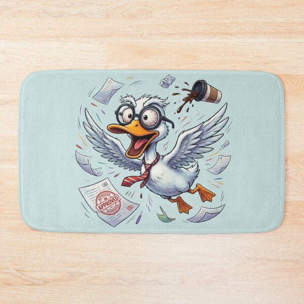 Item preview, Chaos Duck in the Office – Flying Overthinker designed and sold by design-rebell.