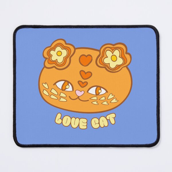 Item preview, Love cat face, hand drawn pet Persian cat designed and sold by BritishDelights.