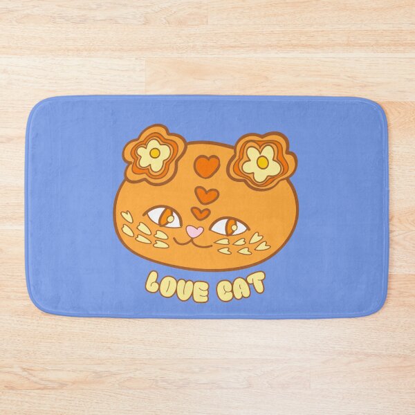 Item preview, Love cat face, hand drawn pet Persian cat  designed and sold by BritishDelights.
