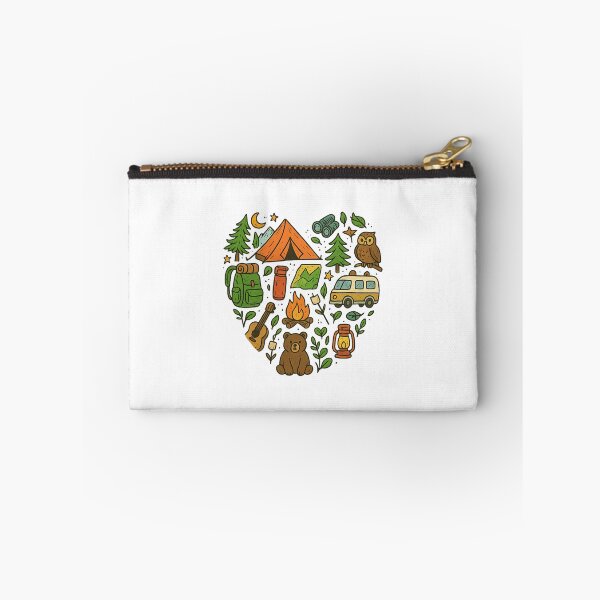 Item preview, Cute Camping Doodle Collection | Campfire Adventure Outdoor Nature designed and sold by Dream Vibe.