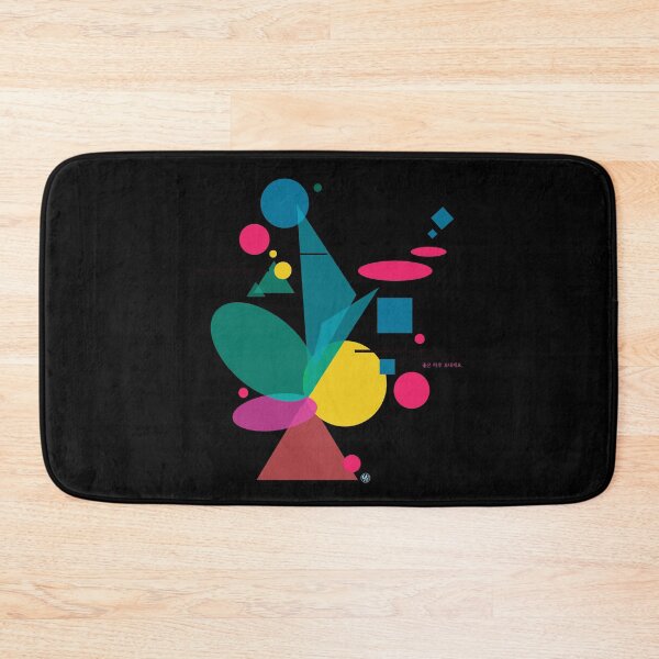 Item preview, Blooming colorful shapes  designed and sold by DalPrint.