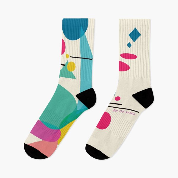 Item preview, Blooming colorful shapes  designed and sold by DalPrint.