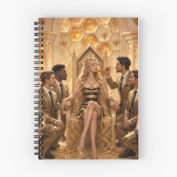 Item preview, Queen Bee – Golden Royalty Fantasy Art designed and sold by MagicMood Creations.