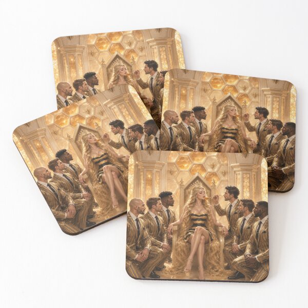 Item preview, Queen Bee – Golden Royalty Fantasy Art designed and sold by MagicMood Creations.