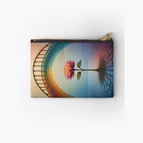 Item preview, Growing flower under a rainbow bridge designed and sold by Mianku | Für das Leben.