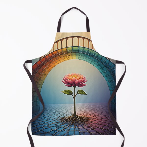 Item preview, Growing flower under a rainbow bridge designed and sold by Mianku | Für das Leben.