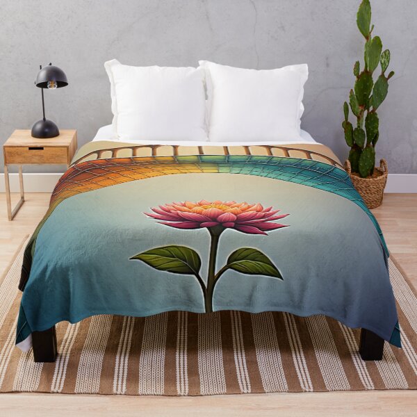 Item preview, Growing flower under a rainbow bridge designed and sold by Mianku | Für das Leben.