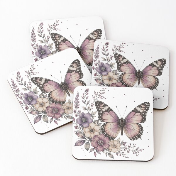Item preview, Vintage Botanical Butterfly Design designed and sold by PetalGarden.