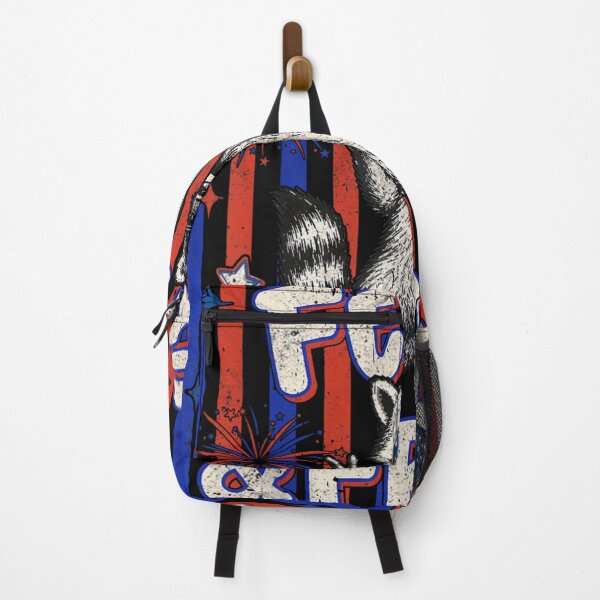 Item preview, Feral And Free Patriotic Raccoon Holding American Flag Fourth Of July designed and sold by KrystinaGiGi.