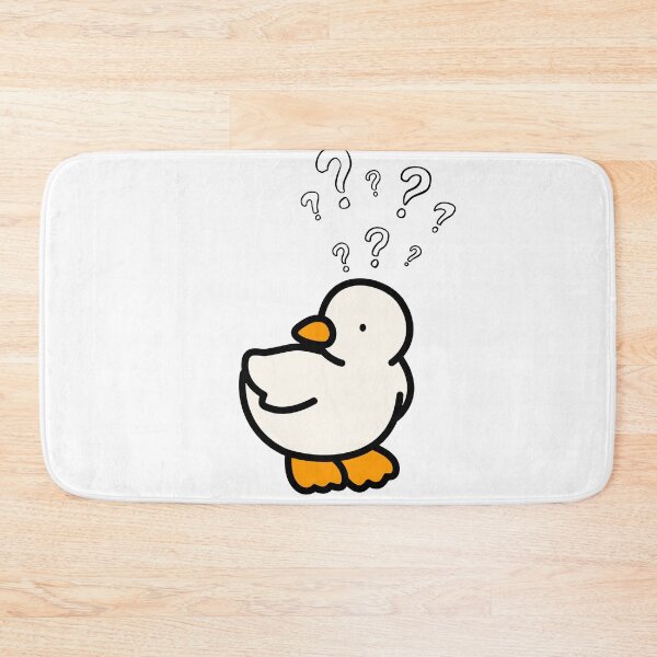 Item preview, Cute Confused Duck Doodle Art designed and sold by Kidix Arts.