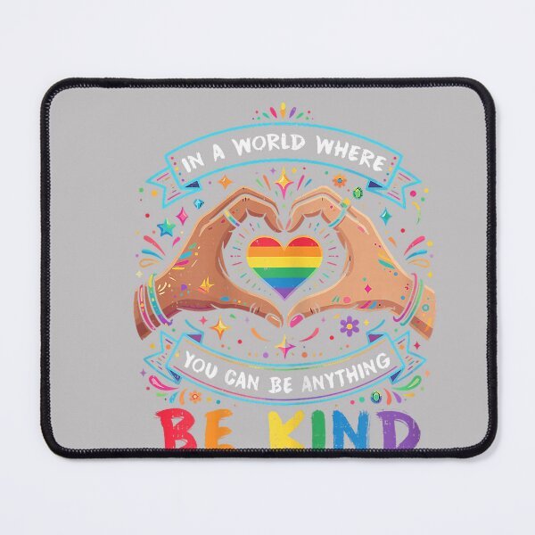 Item preview, Be Kind Rainbow Gay Ally Pride LGBTQ Equality Men Women designed and sold by MabelWells.