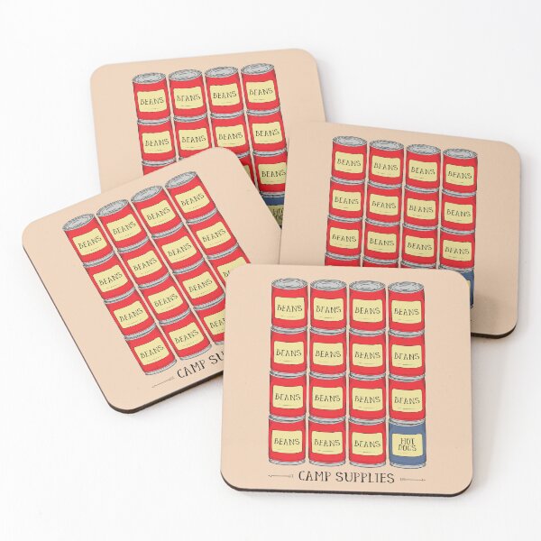 Item preview, Baked Beans Camping Food Joke designed and sold by CreativeTwins.