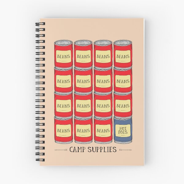 Item preview, Baked Beans Camping Food Joke designed and sold by CreativeTwins.