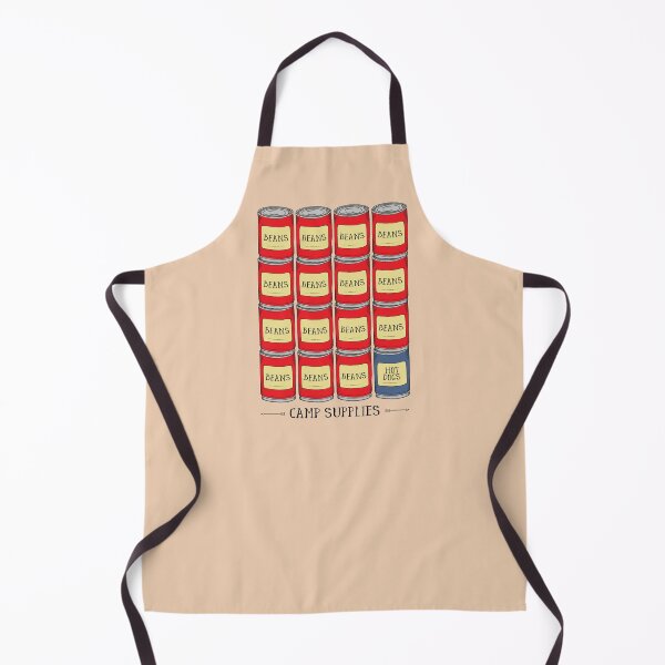 Item preview, Baked Beans Camping Food Joke designed and sold by CreativeTwins.