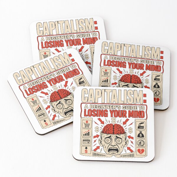 Item preview, Capitalism: A Beginner’s Guide to Losing Your Mind Funny Shirt designed and sold by HellaDopeOrca.